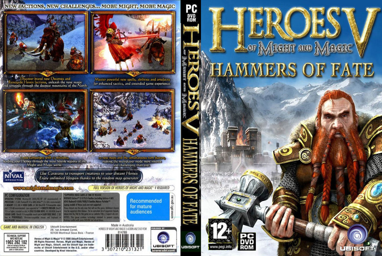 Heroes of might magic v hammers of fate русификатор steam (120) фото