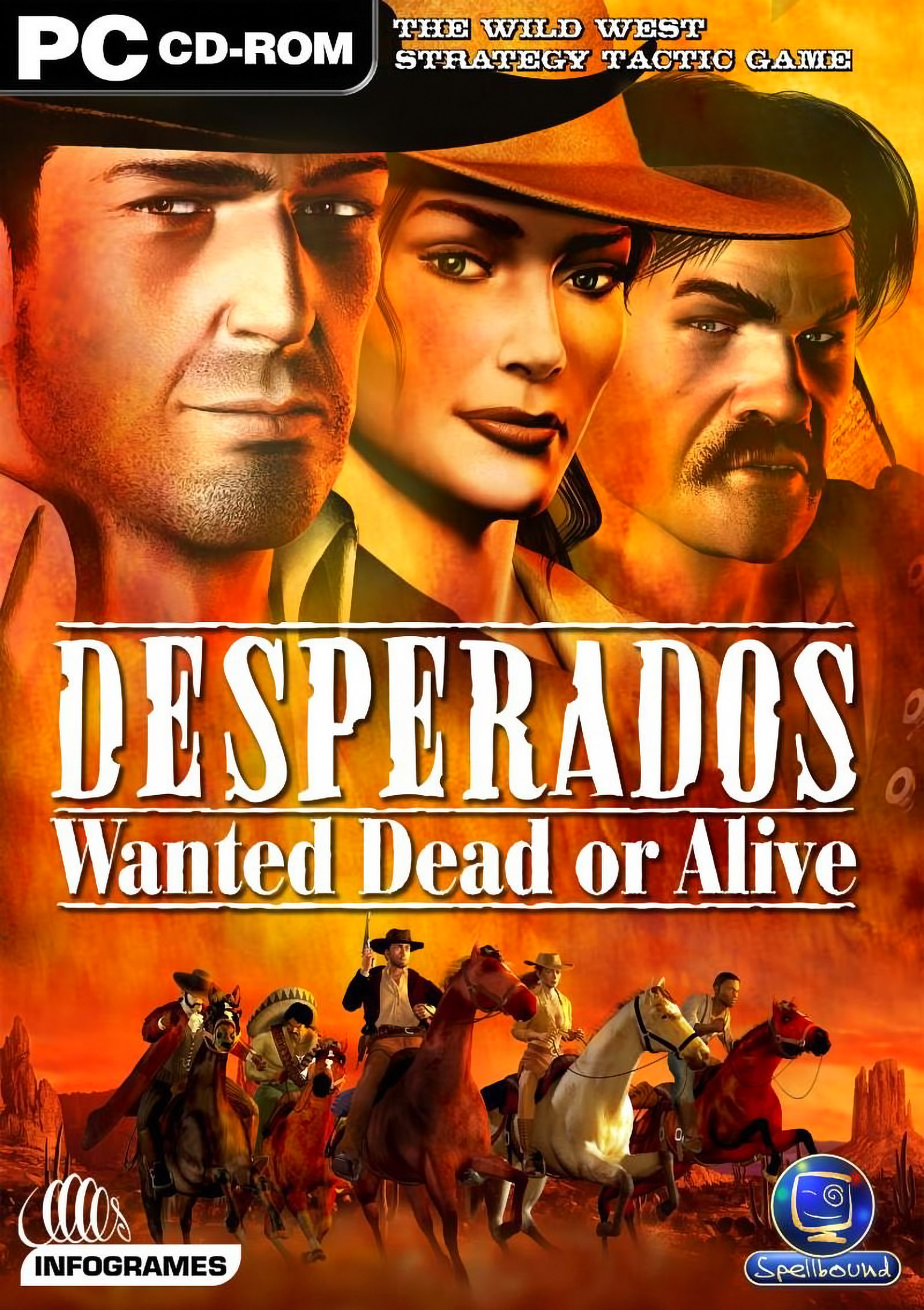 Desperados: Wanted Dead or Alive - predn DVD obal