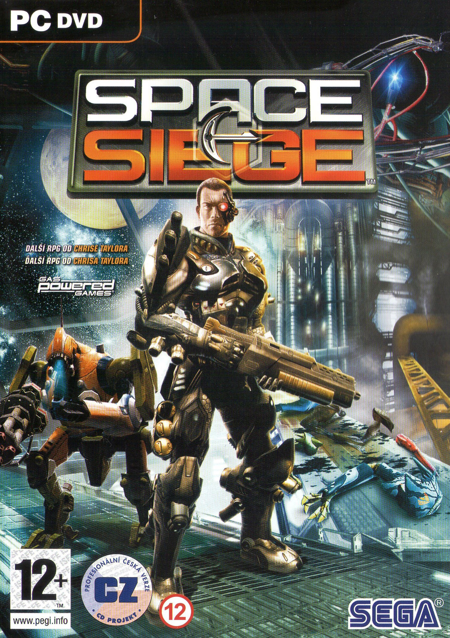 Space Siege - predn DVD obal