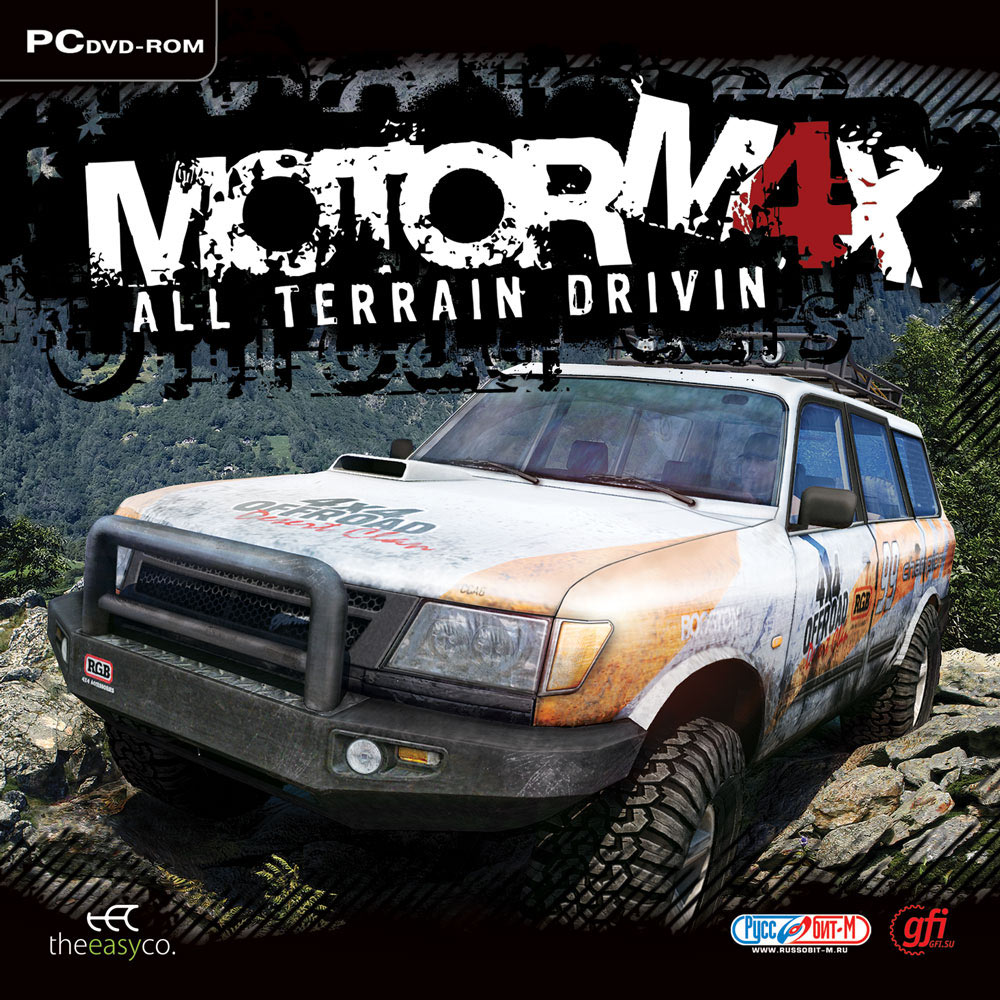Motorm4x: Offroad Extreme - predn CD obal