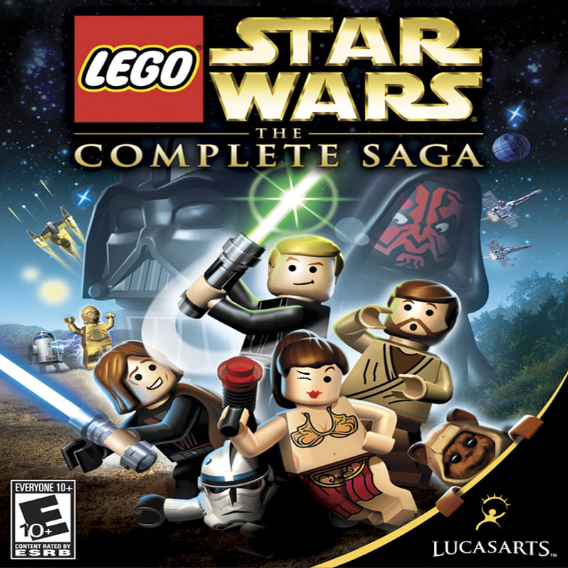 LEGO Star Wars: The Complete Saga - predn CD obal