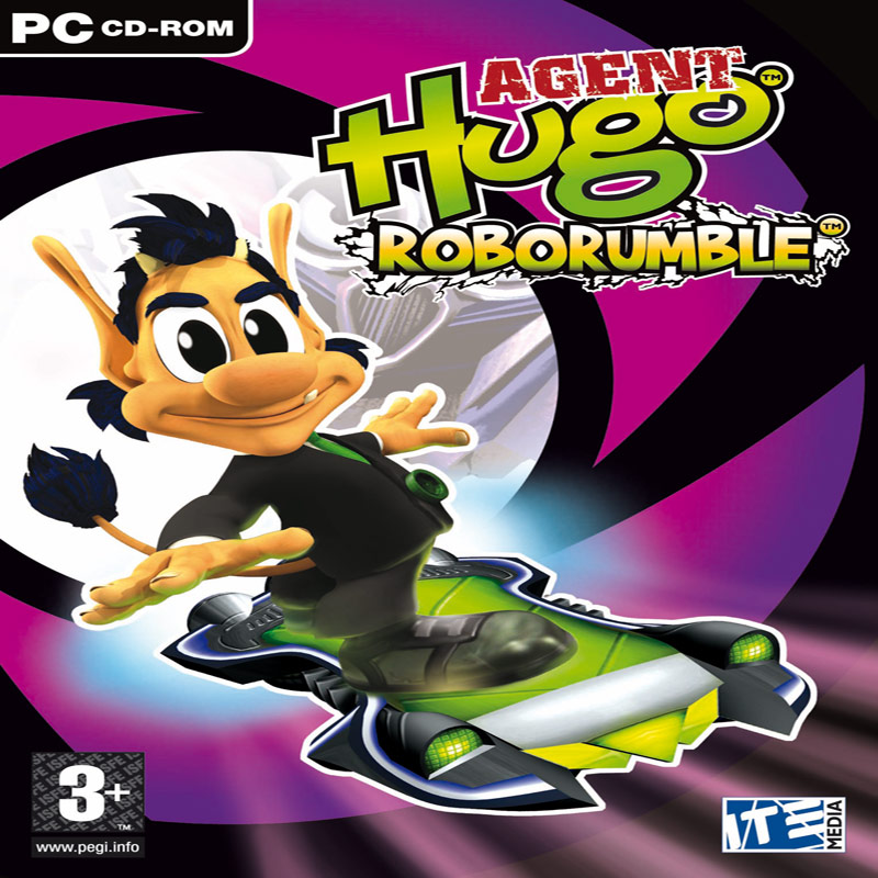 Agent Hugo: Roborumble - predn CD obal
