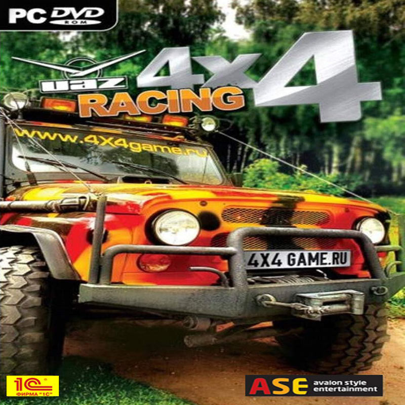 UAZ Racing 4x4 - predn CD obal