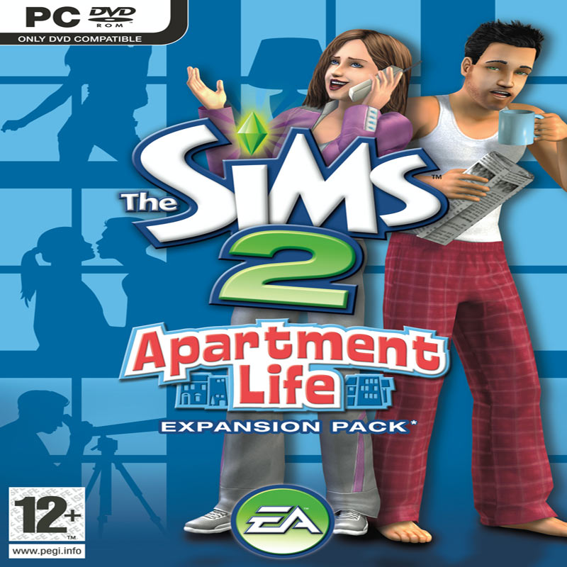 The Sims 2: Apartment Life - predn CD obal