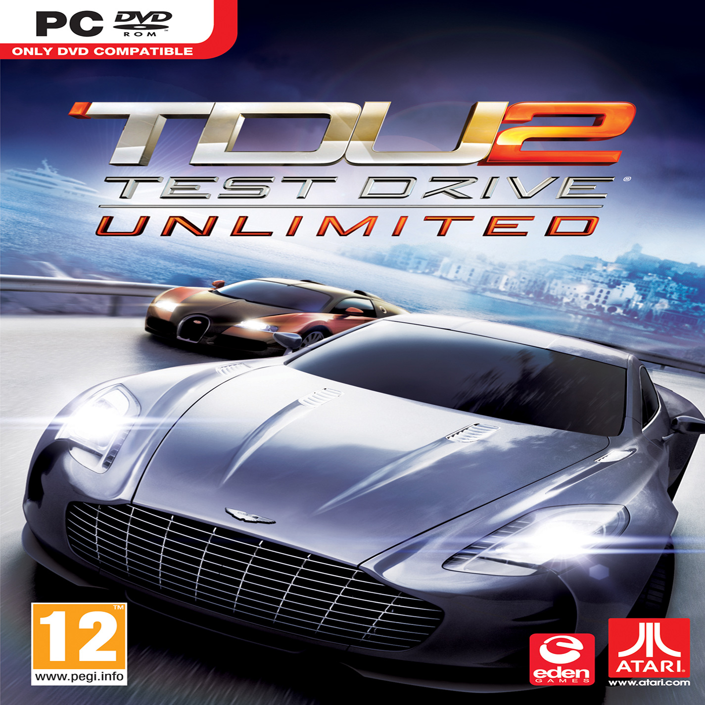 Test Drive Unlimited 2 - predn CD obal
