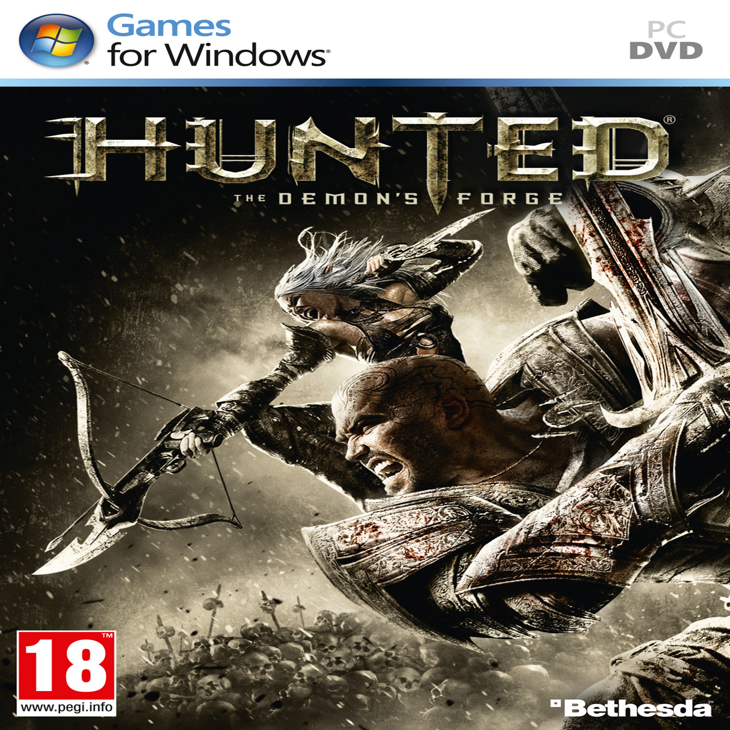 Hunted: The Demon's Forge - predn CD obal