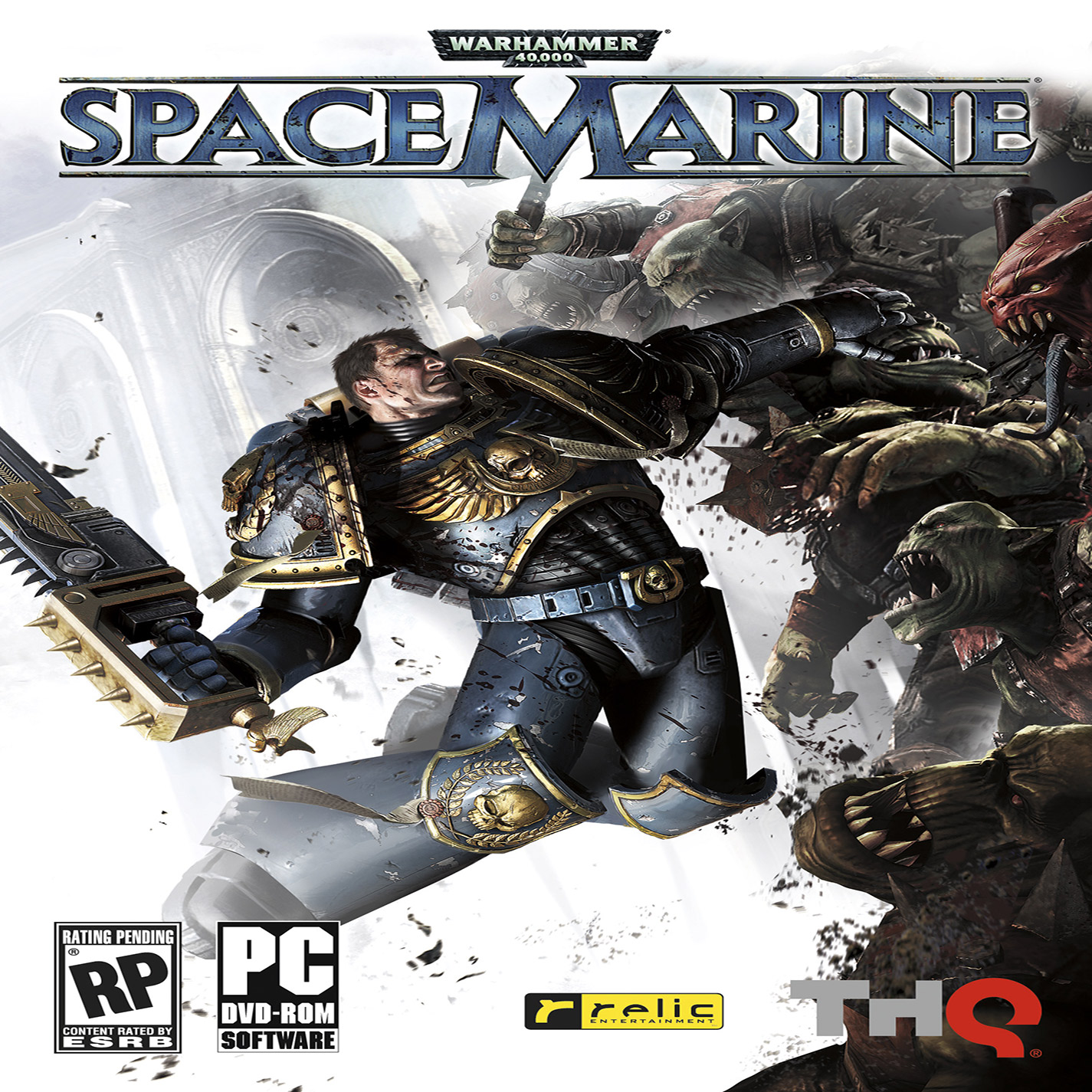 Warhammer 40,000: Space Marine - predn CD obal