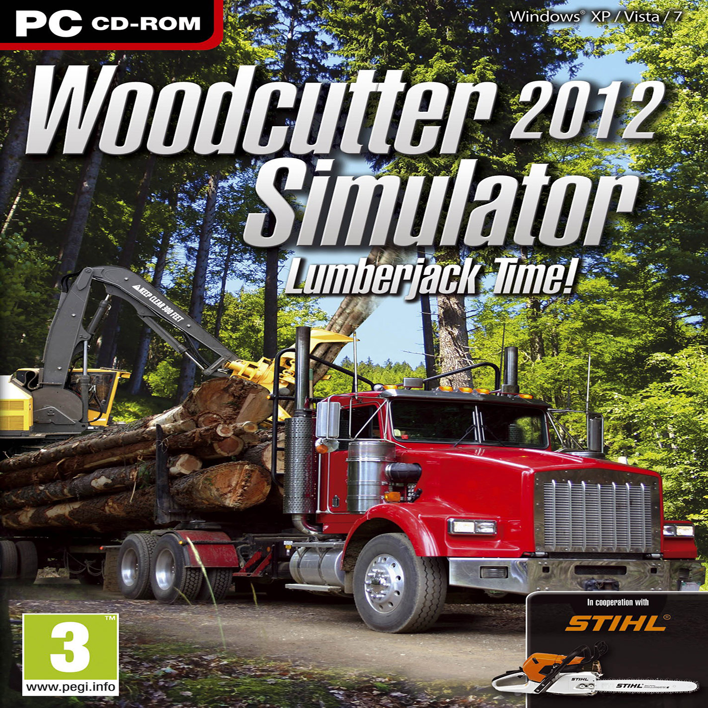 Woodcutter Simulator 2012 - predn CD obal