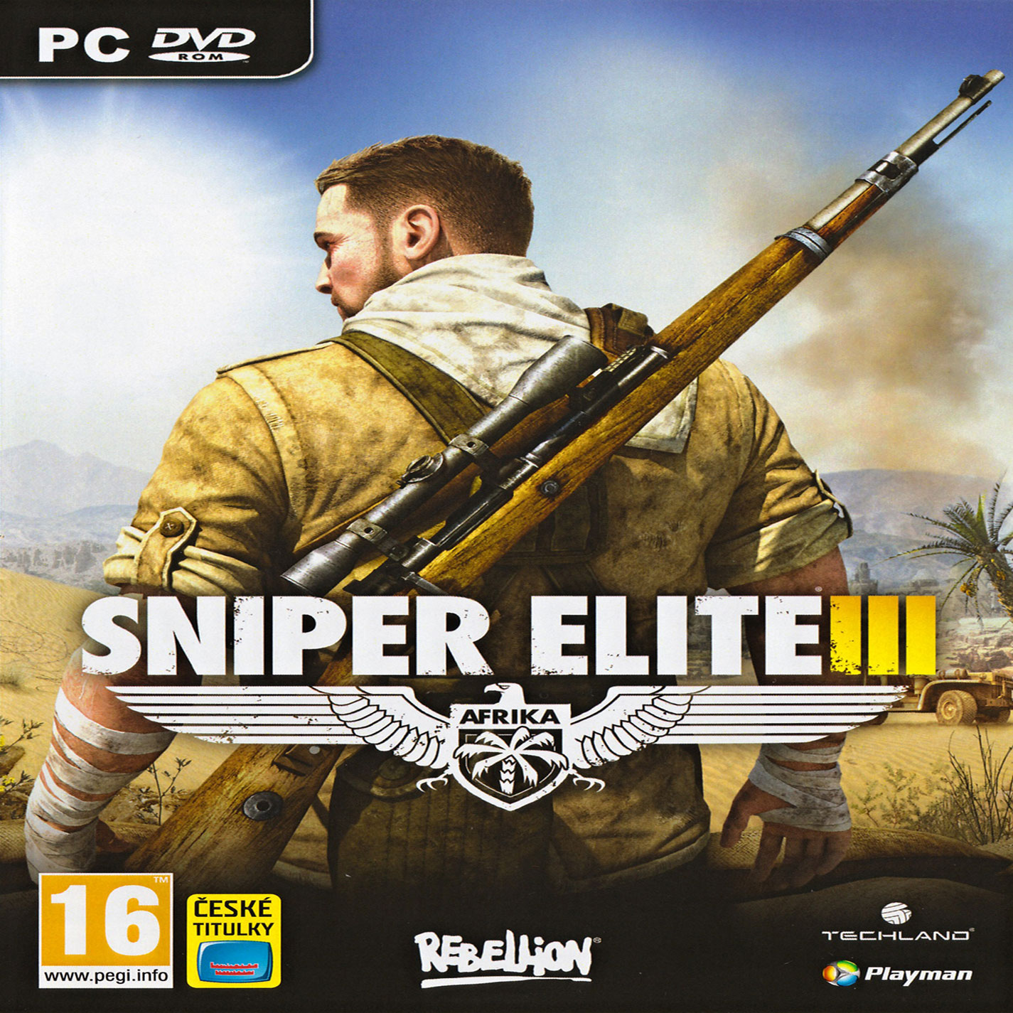 Sniper Elite 3 - predn CD obal