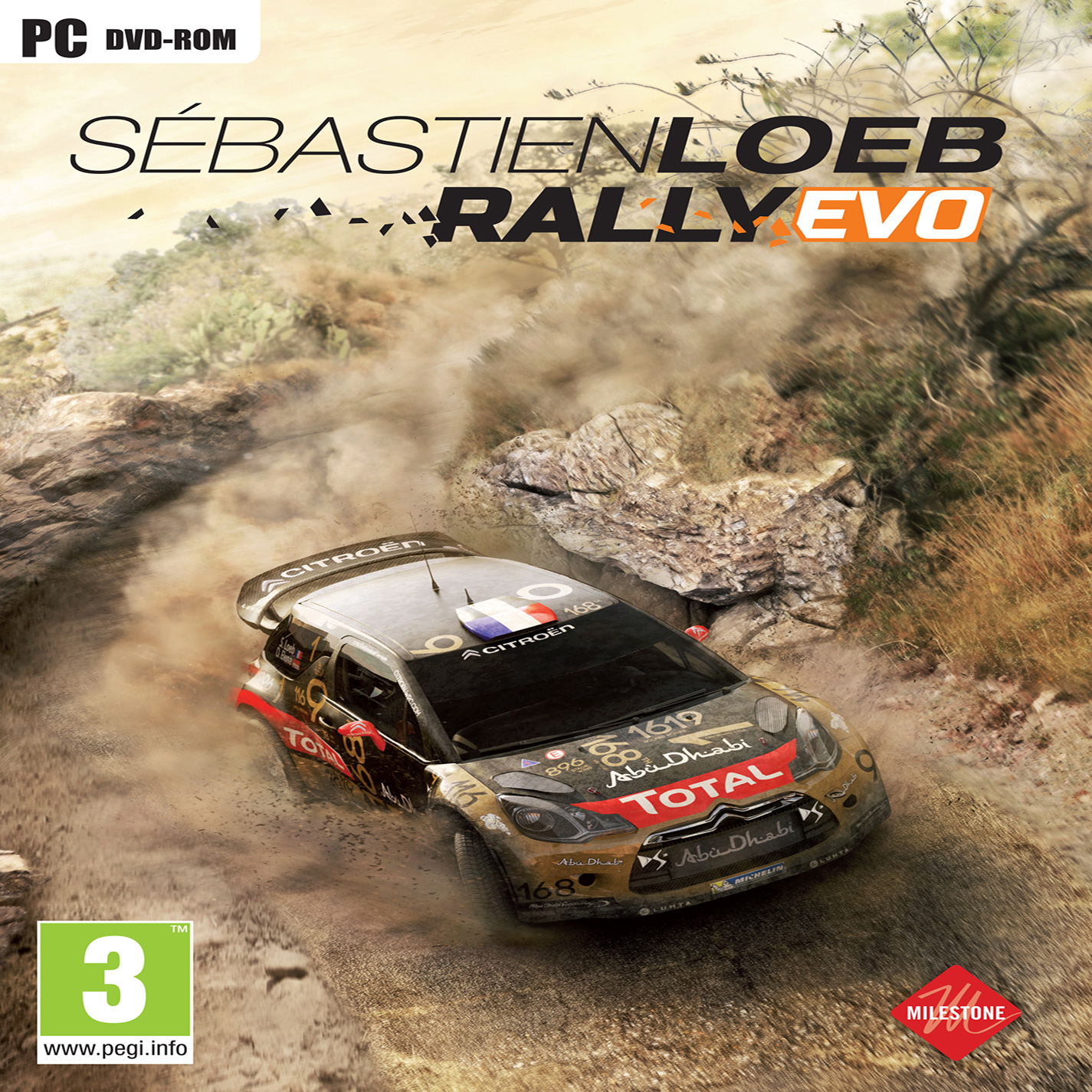 Sebastien Loeb Rally Evo - predn CD obal