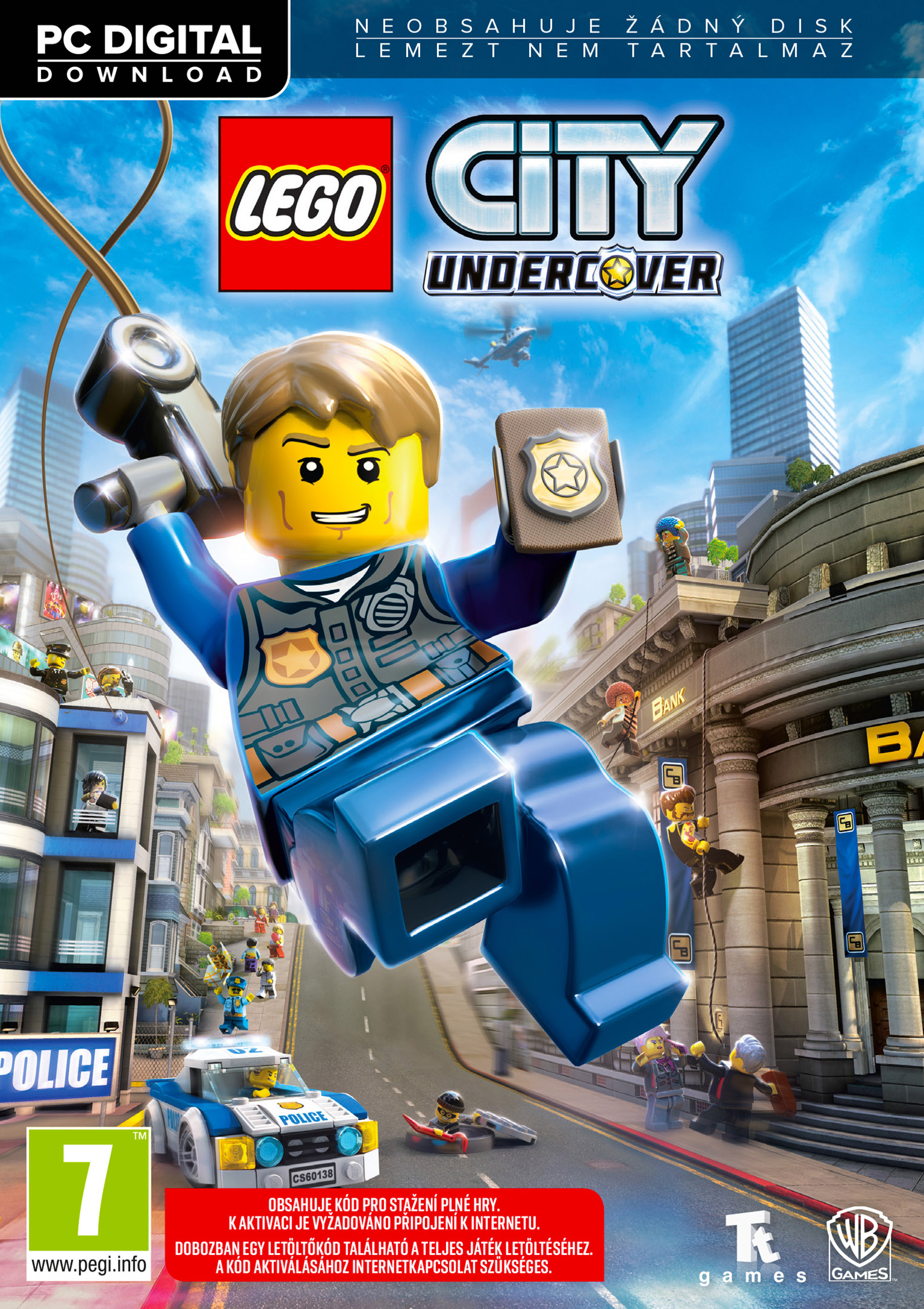 LEGO City Undercover - predn DVD obal