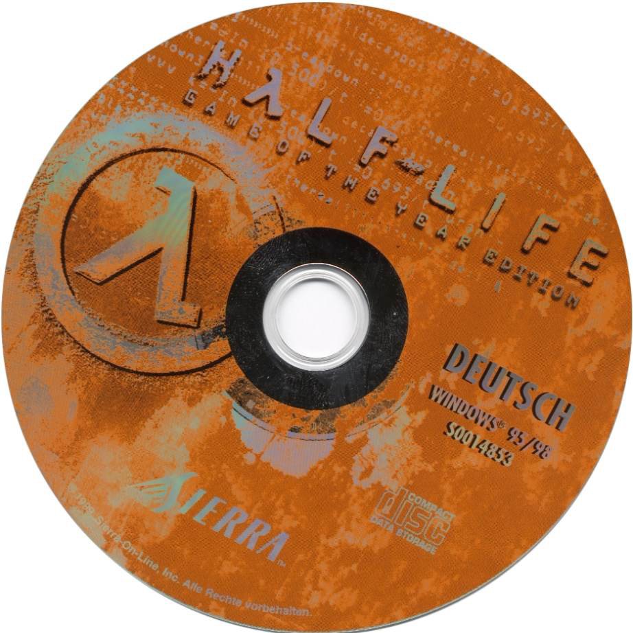 Half-Life: Game of the Year Edition - CD obal