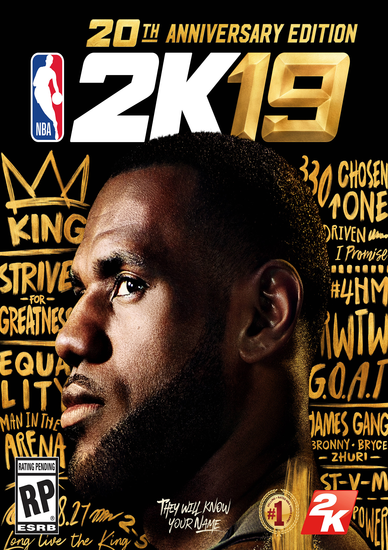 NBA 2K19 - predn DVD obal