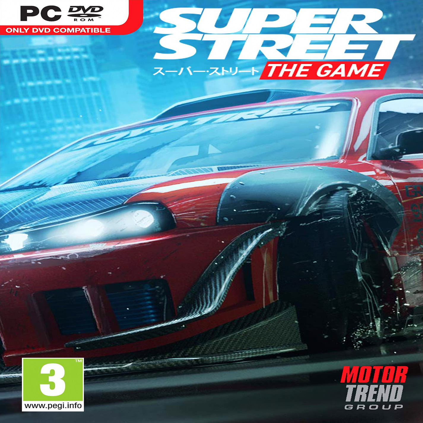 Super Street: The Game - predn CD obal