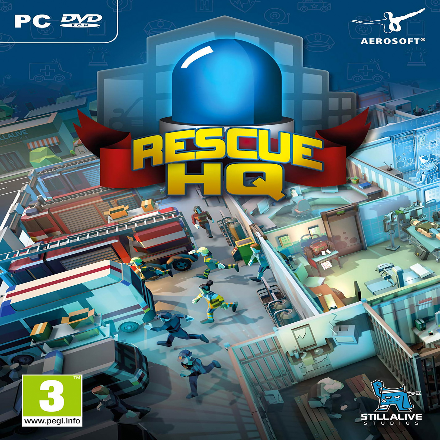 Rescue HQ - The Tycoon - predn CD obal