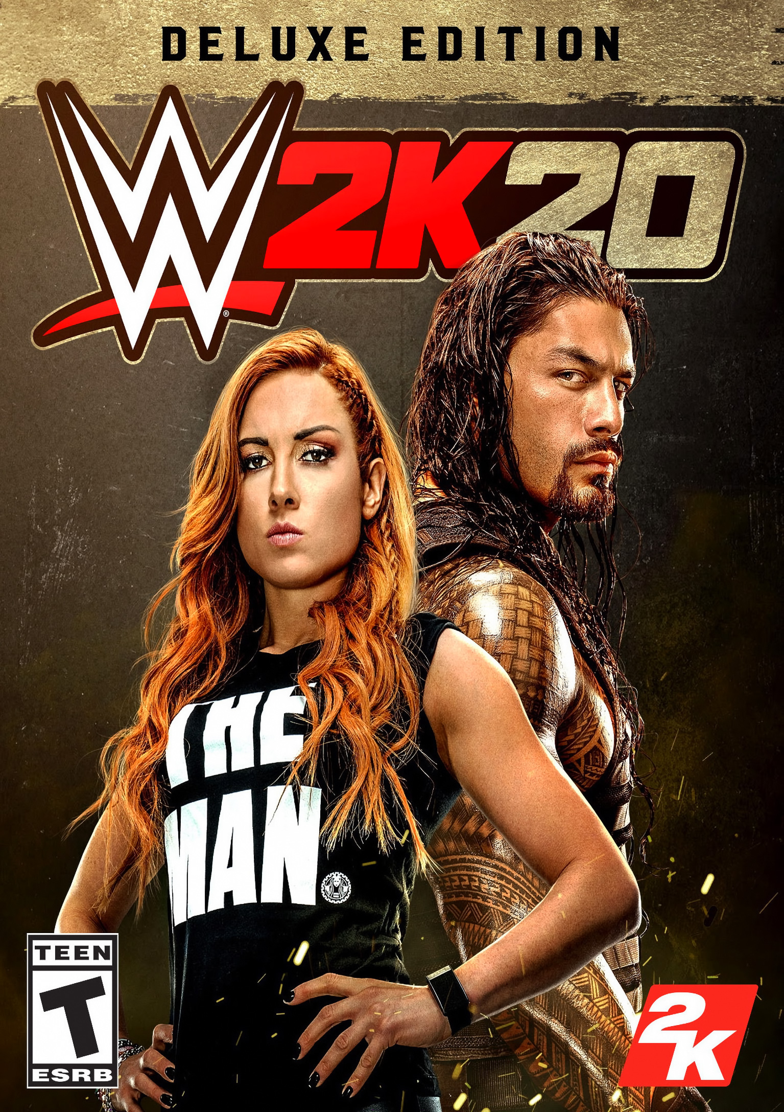 WWE 2K20 - predn DVD obal 2