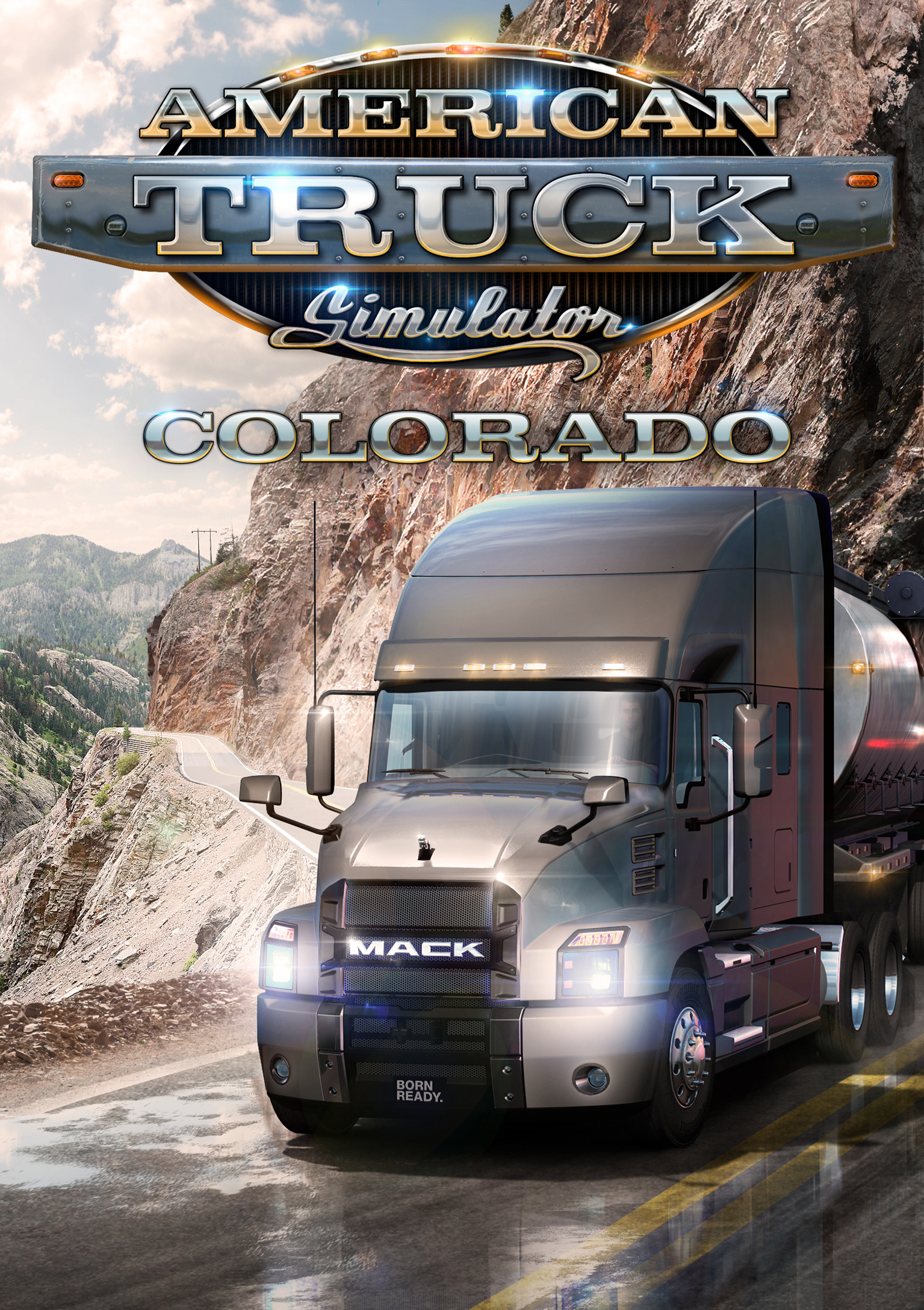 American Truck Simulator - Colorado - predn DVD obal