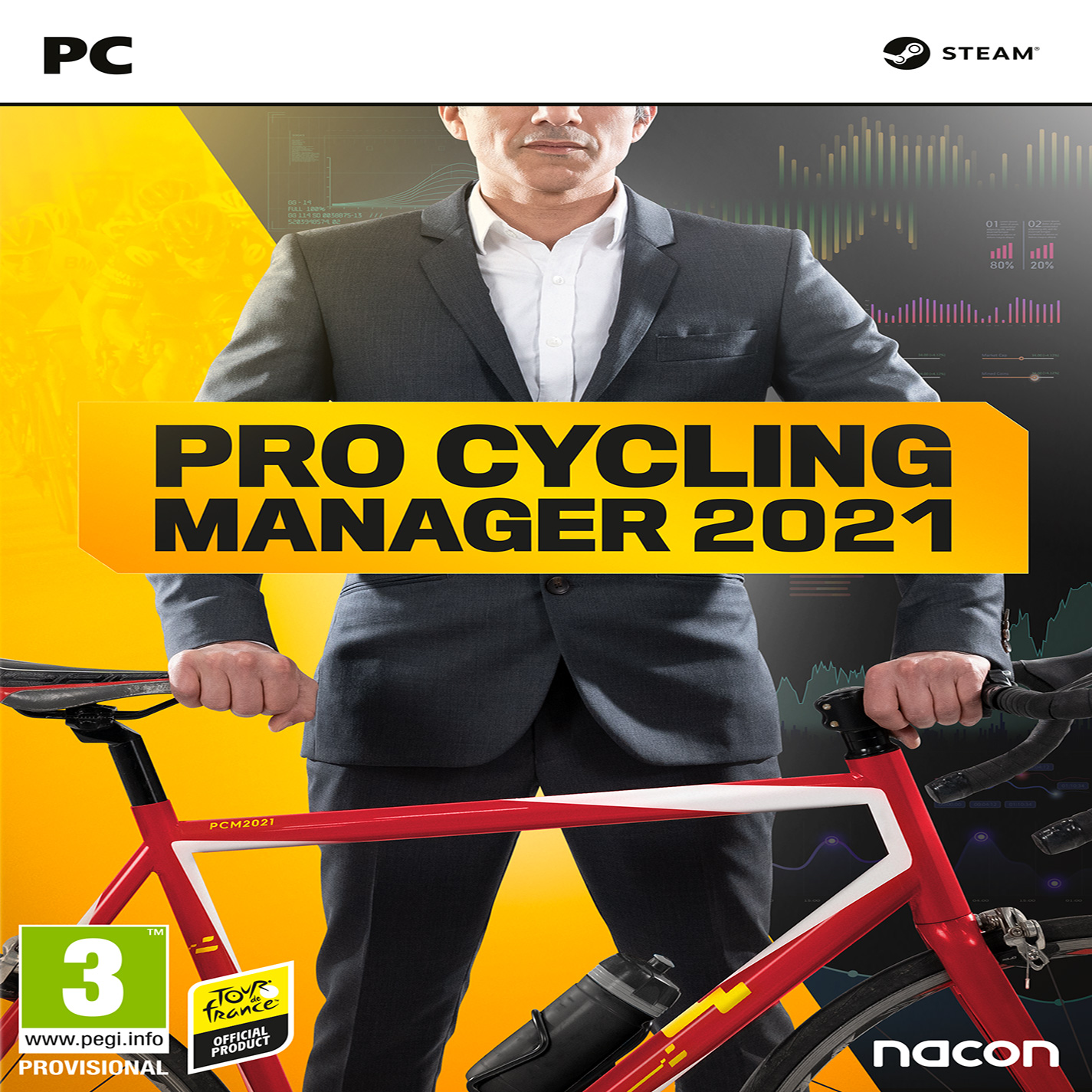 Pro Cycling Manager 2021 - predn CD obal