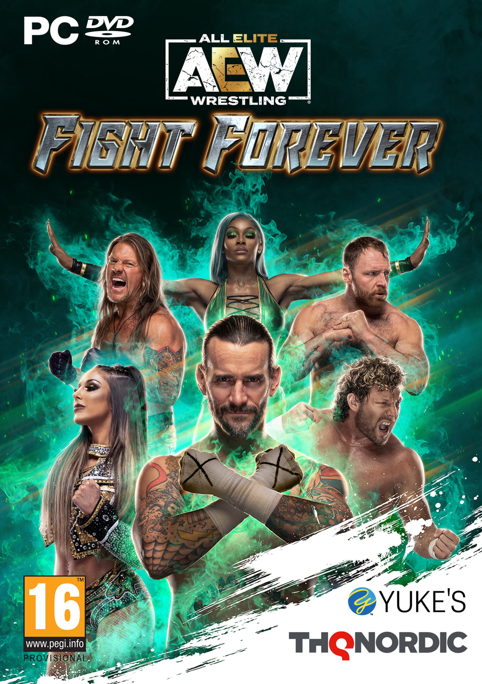 AEW: Fight Forever - predn DVD obal
