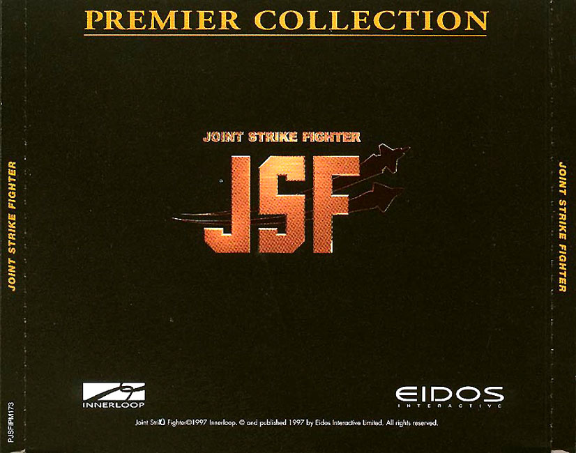 Joint Strike Fighter: Premier Collection - zadn CD obal