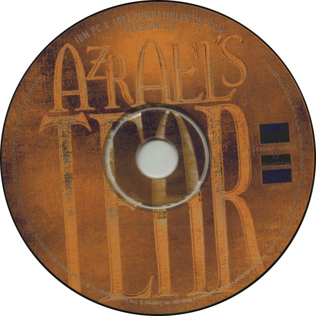 Azrael's Tear - CD obal