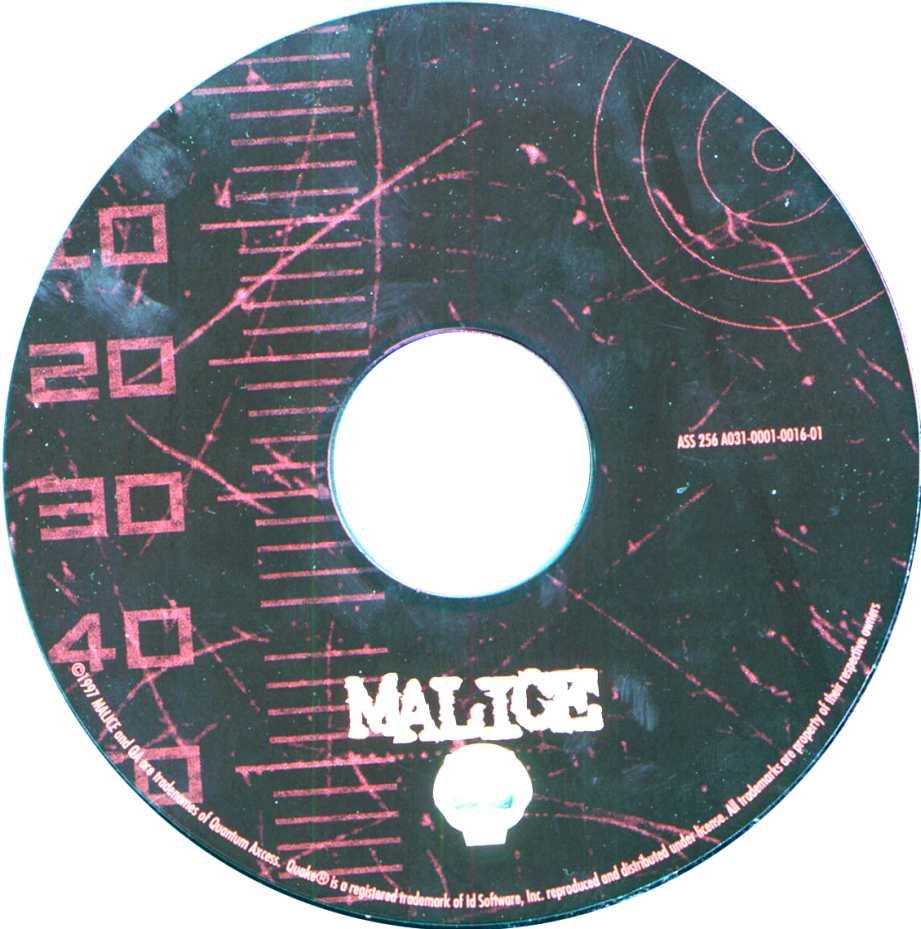 Quake: Malice - CD obal
