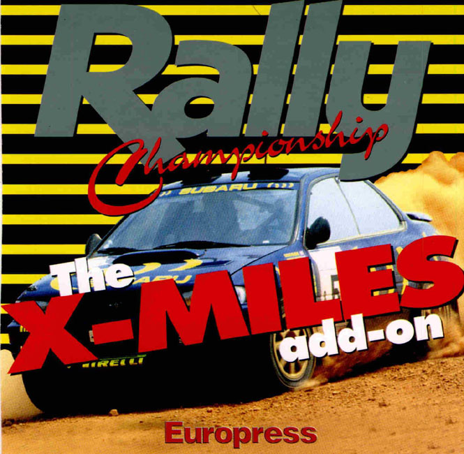 Rally Championship: The X-Miles add-on - predn CD obal