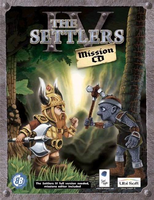 Settlers 4: Mission CD - predn CD obal