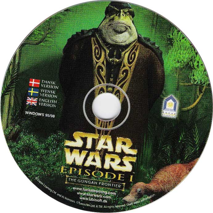 Star Wars: Episode I - The Gungan Frontier - CD obal