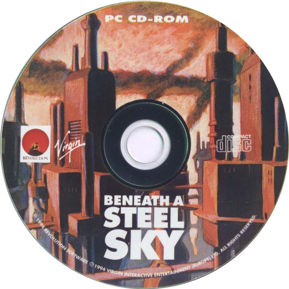 Beneath a Steel Sky - CD obal