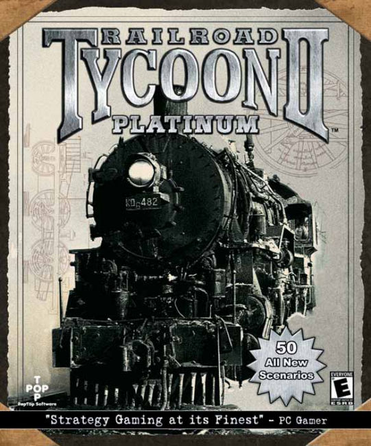 Railroad Tycoon 2: Platinum Edition - predn CD obal