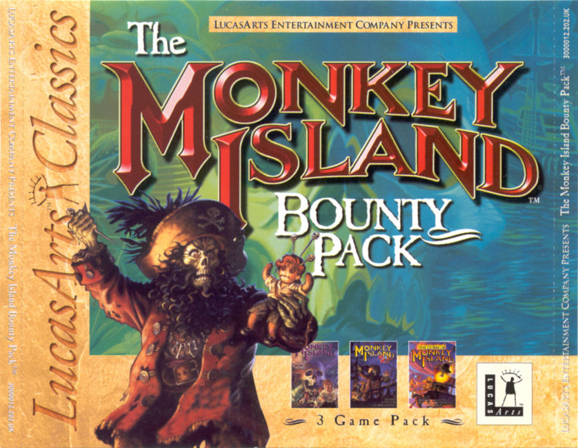 Monkey Island: Bounty Pack - predn CD obal