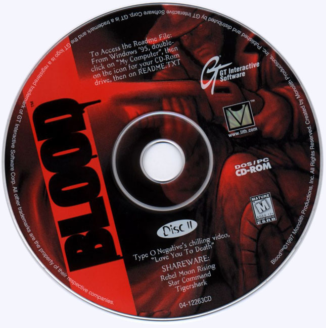 Blood - CD obal 2