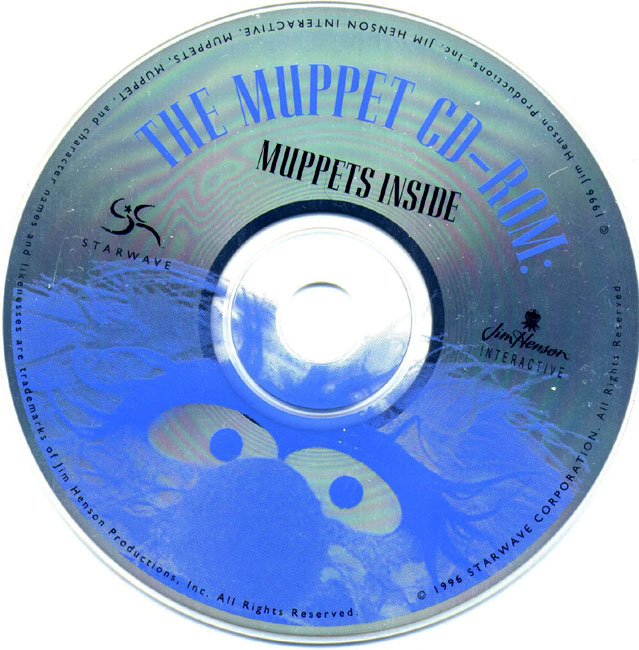 The Muppet CD-ROM: Muppets Inside - CD obal