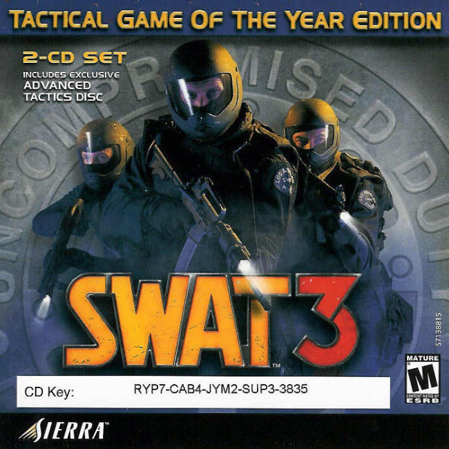 SWAT 3: Tactical Game of the Year Edition - predn CD obal