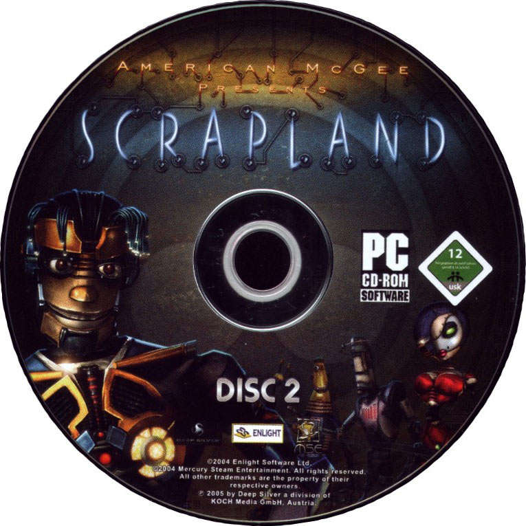 Scrapland - CD obal 2