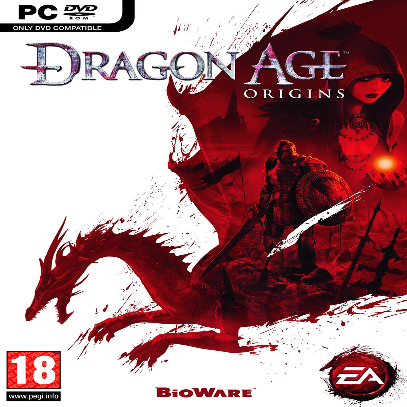 Dragon Age: Origins - predn CD obal