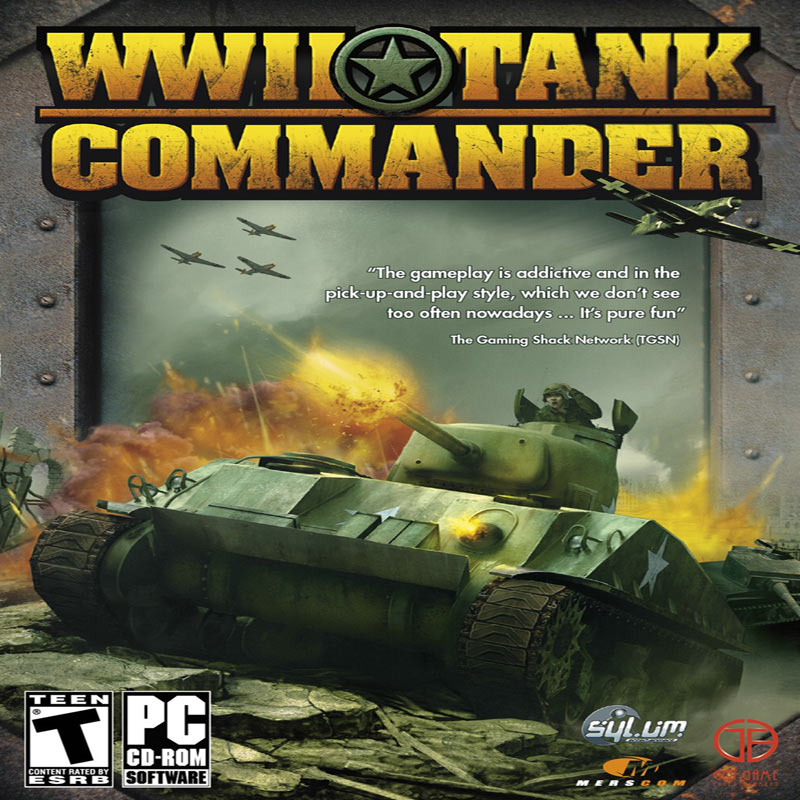 WWII Tank Commander - predn CD obal