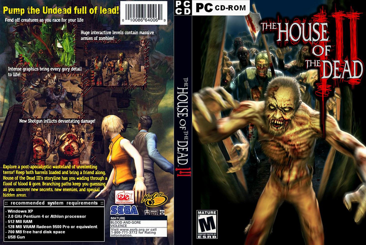 The House Of The Dead 3 - DVD obal