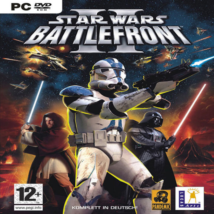 Star Wars: BattleFront 2 - predn CD obal