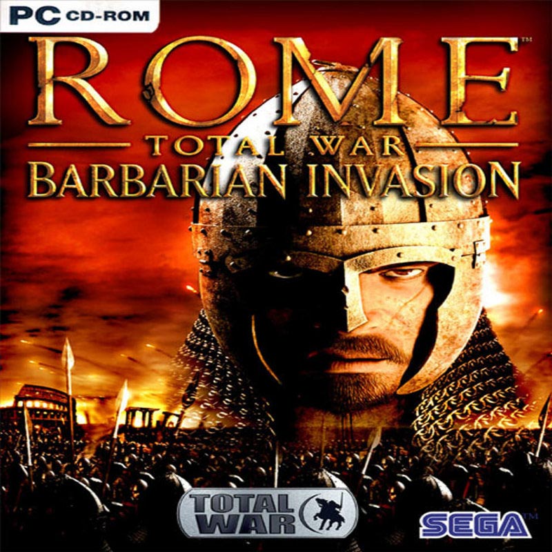 Rome: Total War - Barbarian Invasion - predn CD obal