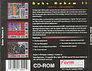 Duke Nukem II - zadn CD obal