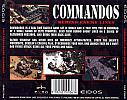 Commandos: Behind Enemy Lines - zadn CD obal