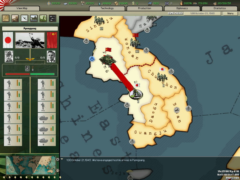 Hearts of Iron - screenshot 2