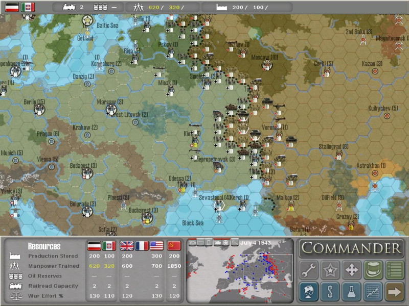 Military History Commander: Europe at War - screenshot 11