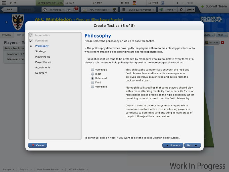 Football Manager 2010 - screenshot 1