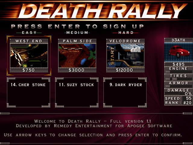 Death Rally - screenshot 16