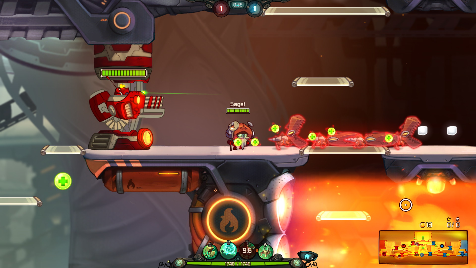 Awesomenauts: Overdrive - screenshot 4