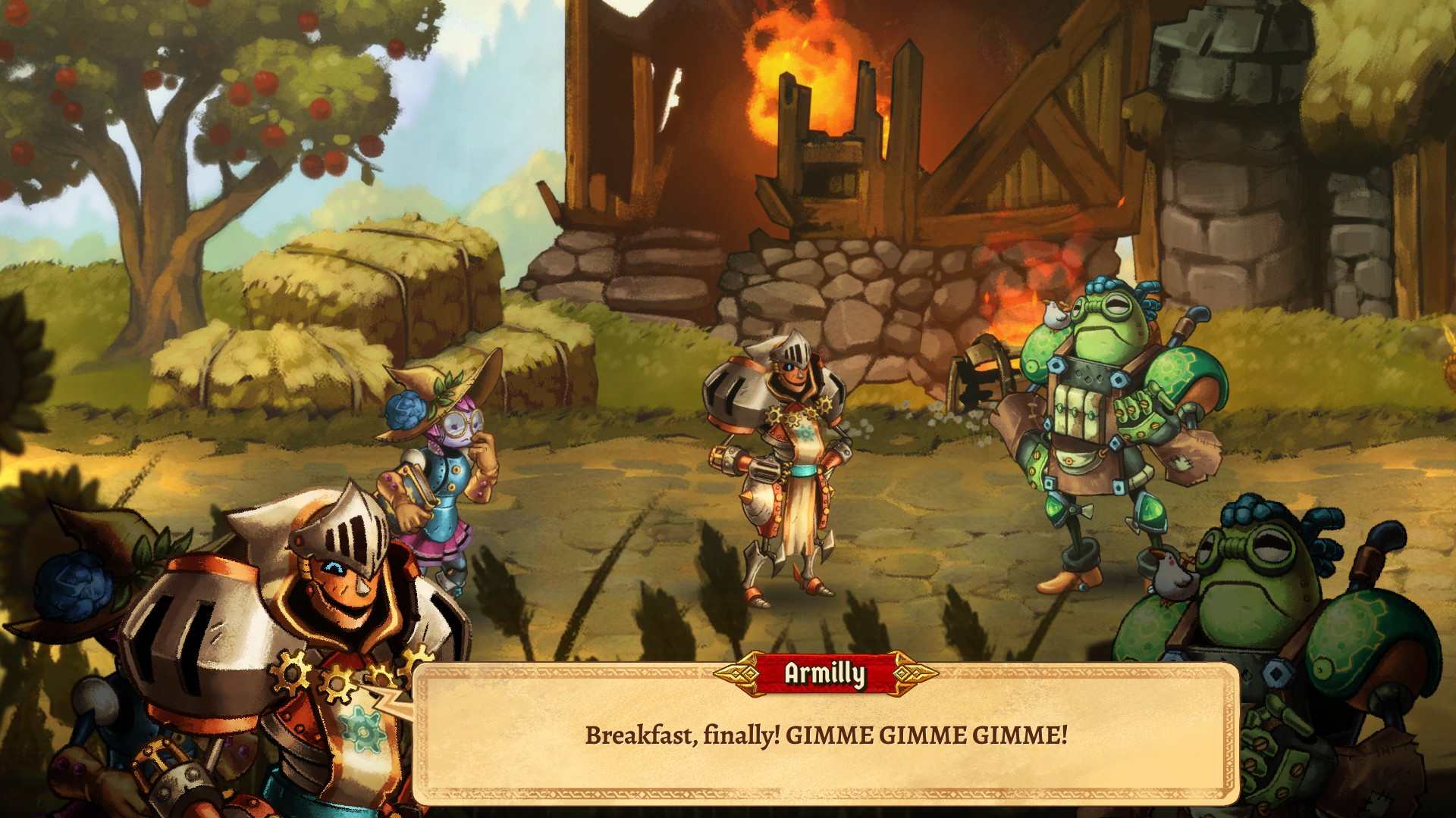 SteamWorld Quest: Hand of Gilgamech - screenshot 3