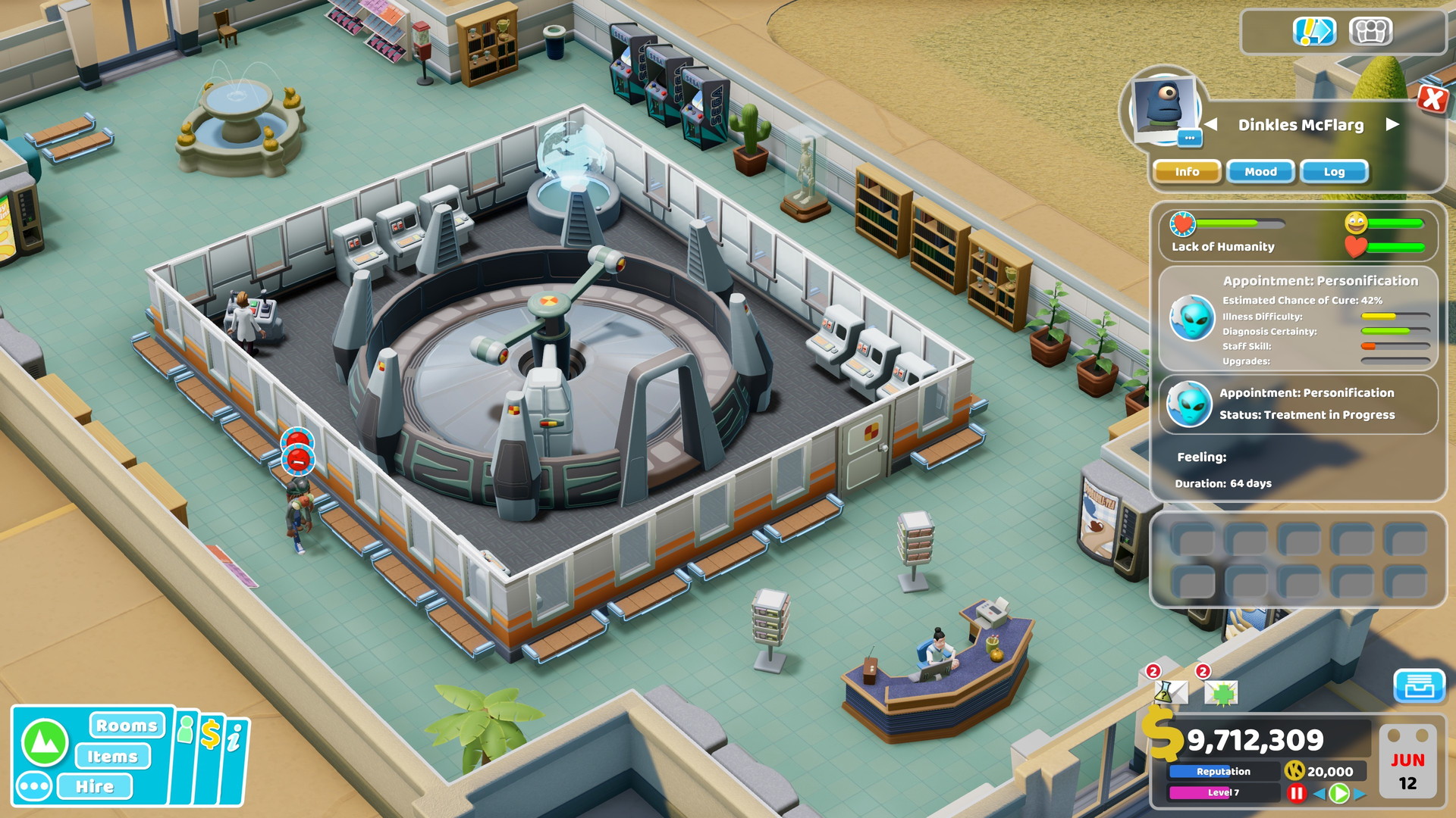 Two Point Hospital: Close Encounters - screenshot 1